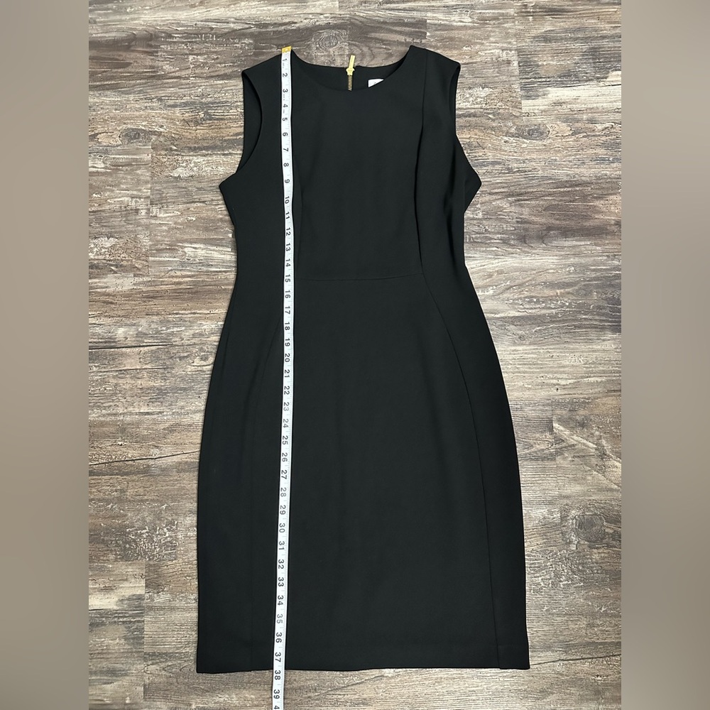 Calvin Klein Women’s Black Dress Size 8 - Picture 3 of 7